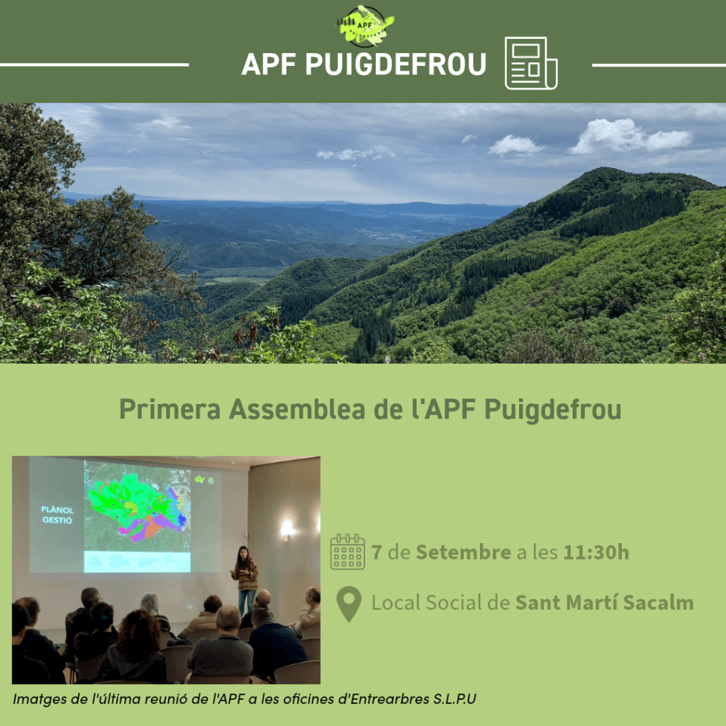 Primera Assemblea de l’APF Puigdefrou